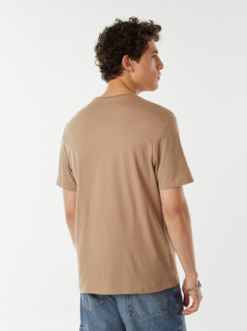 Camiseta con mensaje estampado - Kiabi