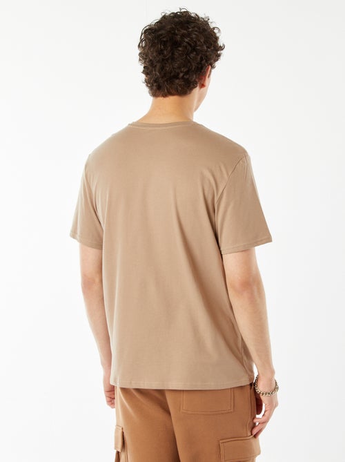 Camiseta con mensaje estampado - Kiabi