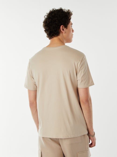 Camiseta con mensaje estampado - Kiabi