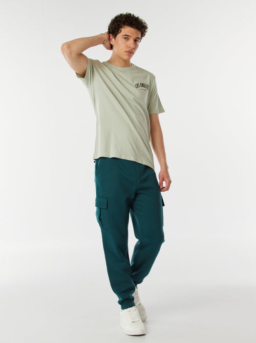 Camiseta con mensaje estampado - Kiabi