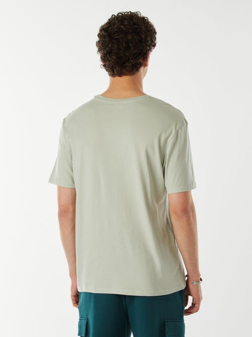 Camiseta con mensaje estampado - Kiabi