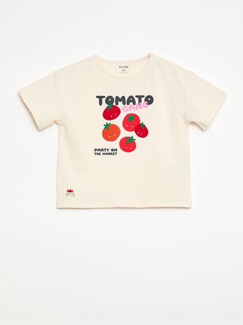 Camiseta con motivo - Kiabi