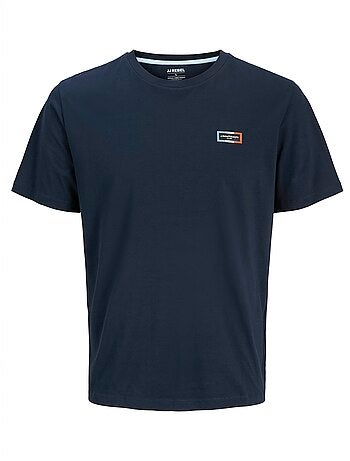 Camiseta con motivo de algodón 'JJ Rebel'