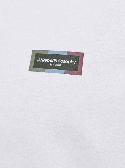 Camiseta con motivo de algodón 'JJ Rebel' - Kiabi