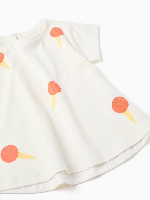 Camiseta con motivo de helados - Kiabi