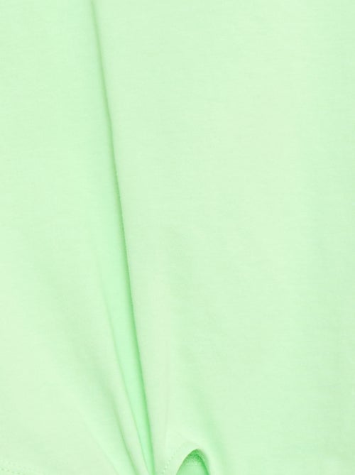Camiseta con nudo en la cintura - Kiabi
