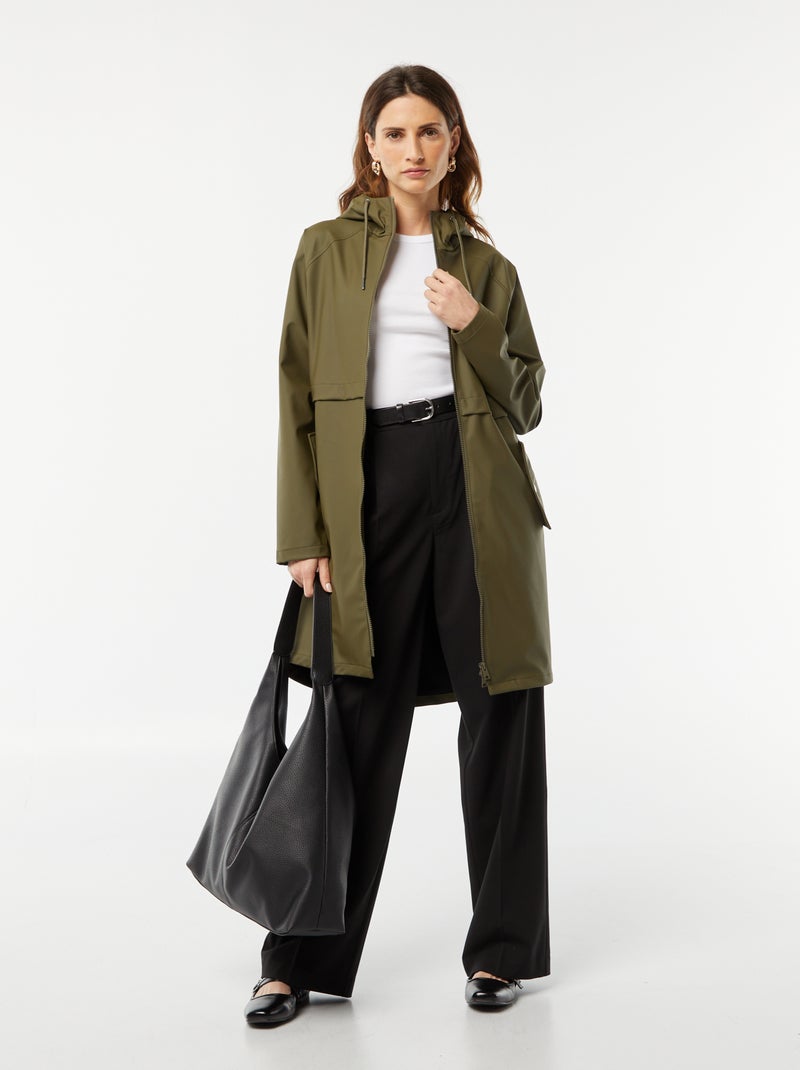 Camiseta con sisas americanas blanco - Kiabi