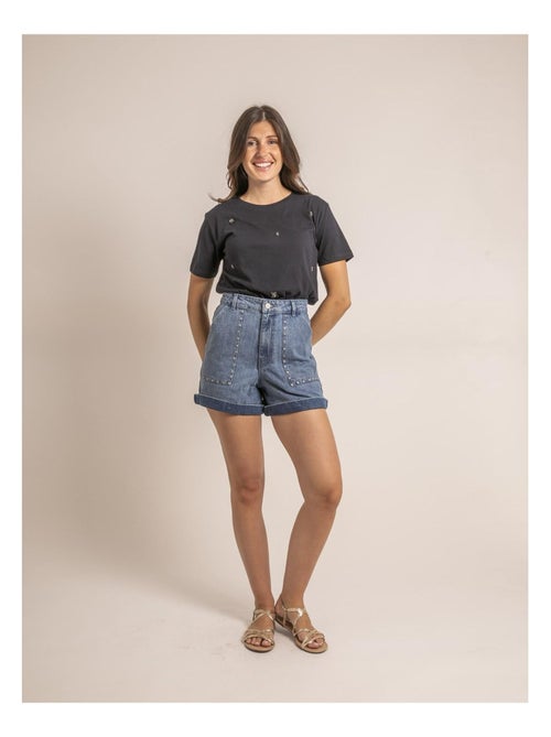 Camiseta con strass FERDI - Kiabi