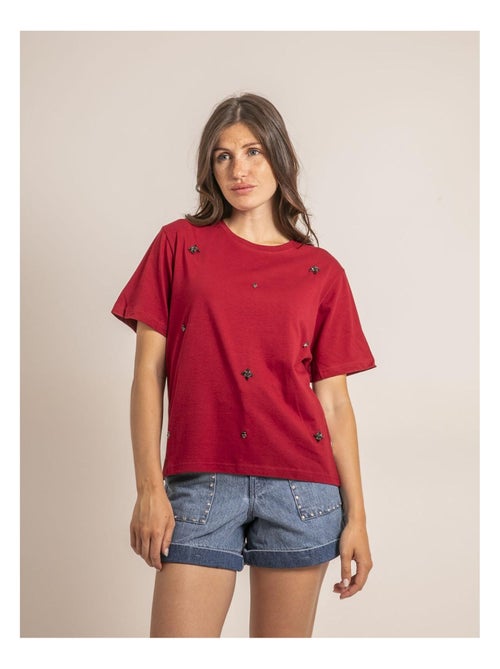 Camiseta con strass FERDI - Kiabi