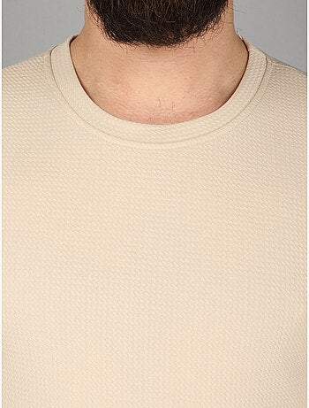 Camiseta con textura - Frilivin