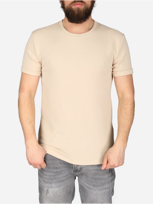 Camiseta con textura - Frilivin - Kiabi