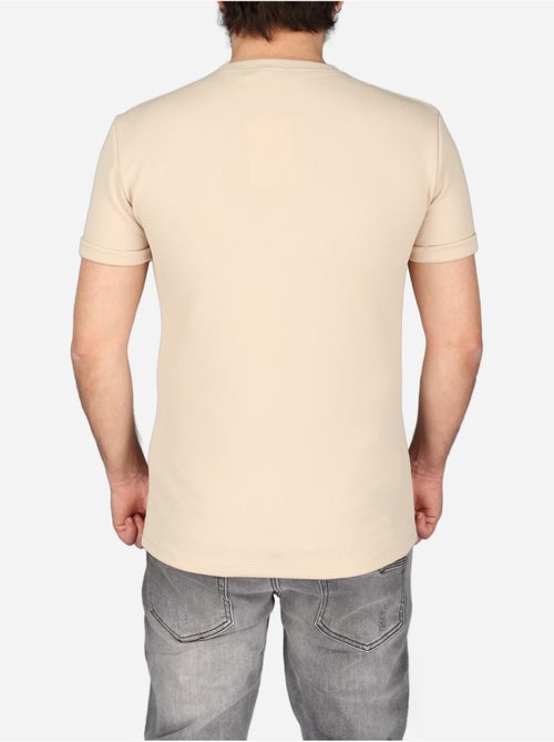 Camiseta con textura - Frilivin - Kiabi