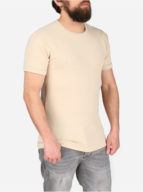 Camiseta con textura - Frilivin - Kiabi