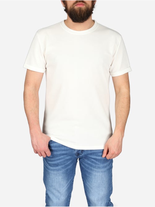 Camiseta con textura - Frilivin - Kiabi Camiseta con textura - Frilivin - Kiabi