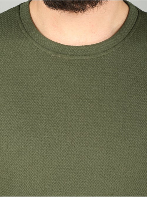 Camiseta con textura - Frilivin - Kiabi Camiseta con textura - Frilivin - Kiabi