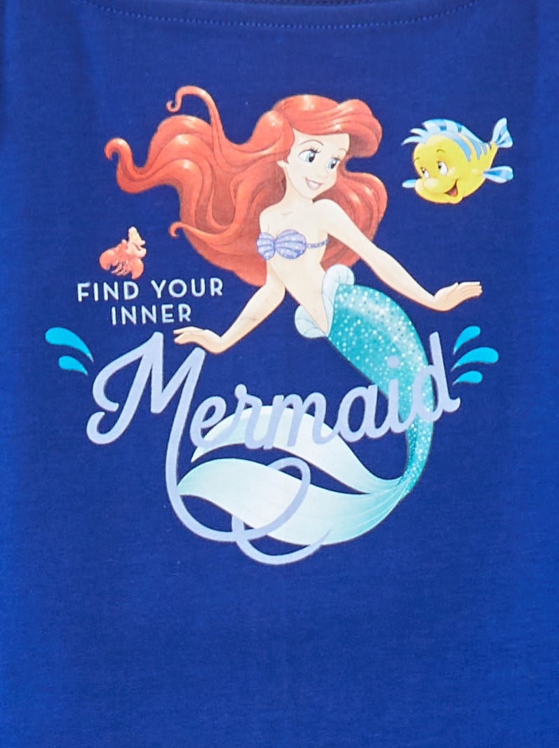 Camiseta con tirantes con volantes 'Disney' AZUL - Kiabi