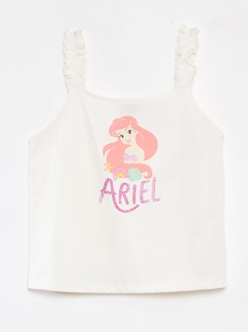 Camiseta con tirantes con volantes 'Disney' - Kiabi
