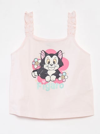 Camiseta con tirantes con volantes 'Disney'