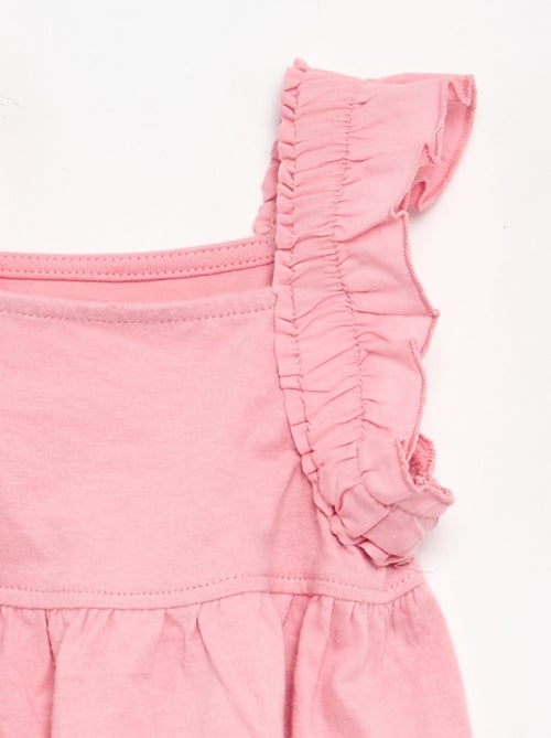 Camiseta con tirantes de volantes - Kiabi Camiseta con tirantes de volantes - Kiabi