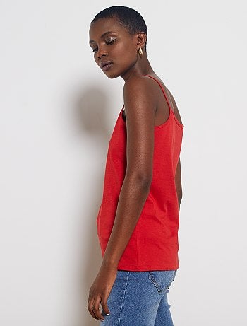 Camiseta con tirantes finos - Kiabi