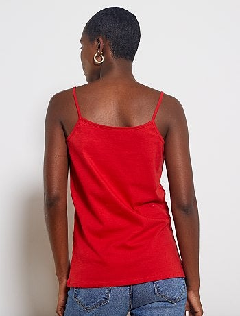 Camiseta con tirantes finos - Kiabi