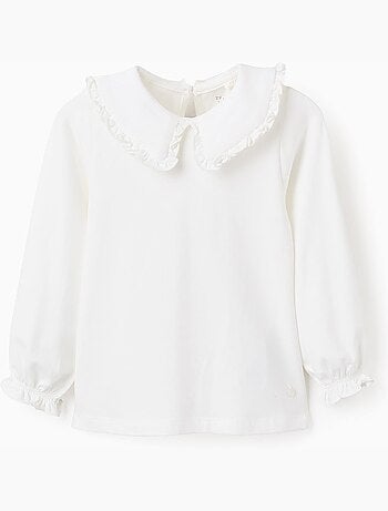 Camiseta con volantes