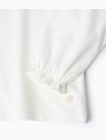 Camiseta con volantes