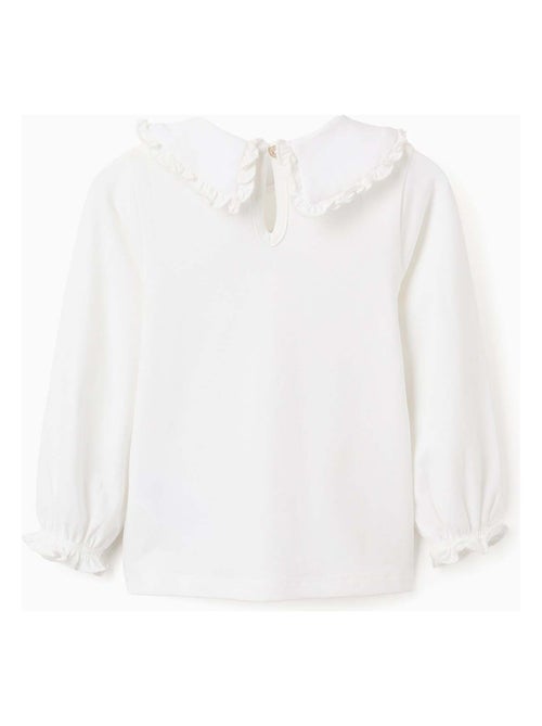 Camiseta con volantes - Kiabi