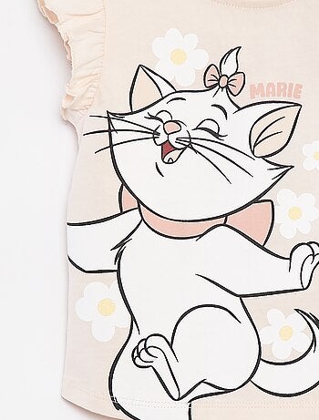 Camiseta con volantes en las mangas 'Disney'