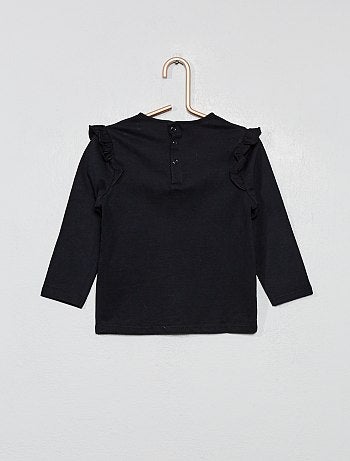 Niña 0-36 meses - Camiseta con volantes - Kiabi