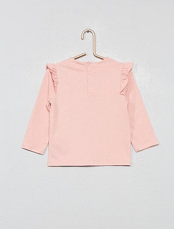 Niña 0-36 meses - Camiseta con volantes - Kiabi