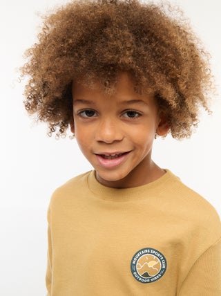 Camiseta confort estampada