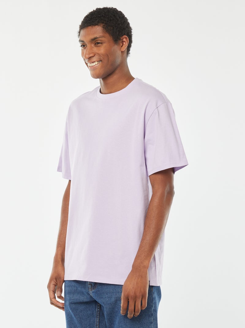 Camiseta confort fit Purpura - Kiabi
