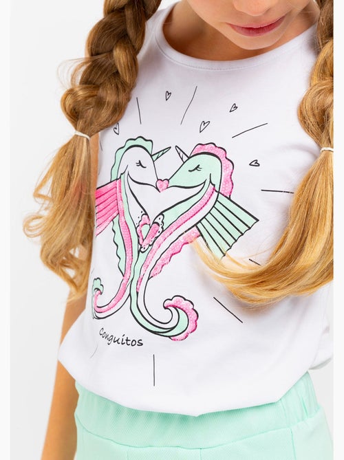 Camiseta conguitos - Kiabi