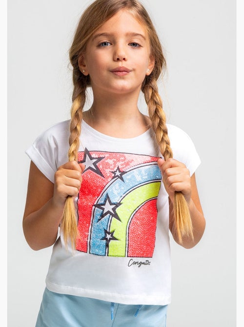 Camiseta conguitos - Kiabi