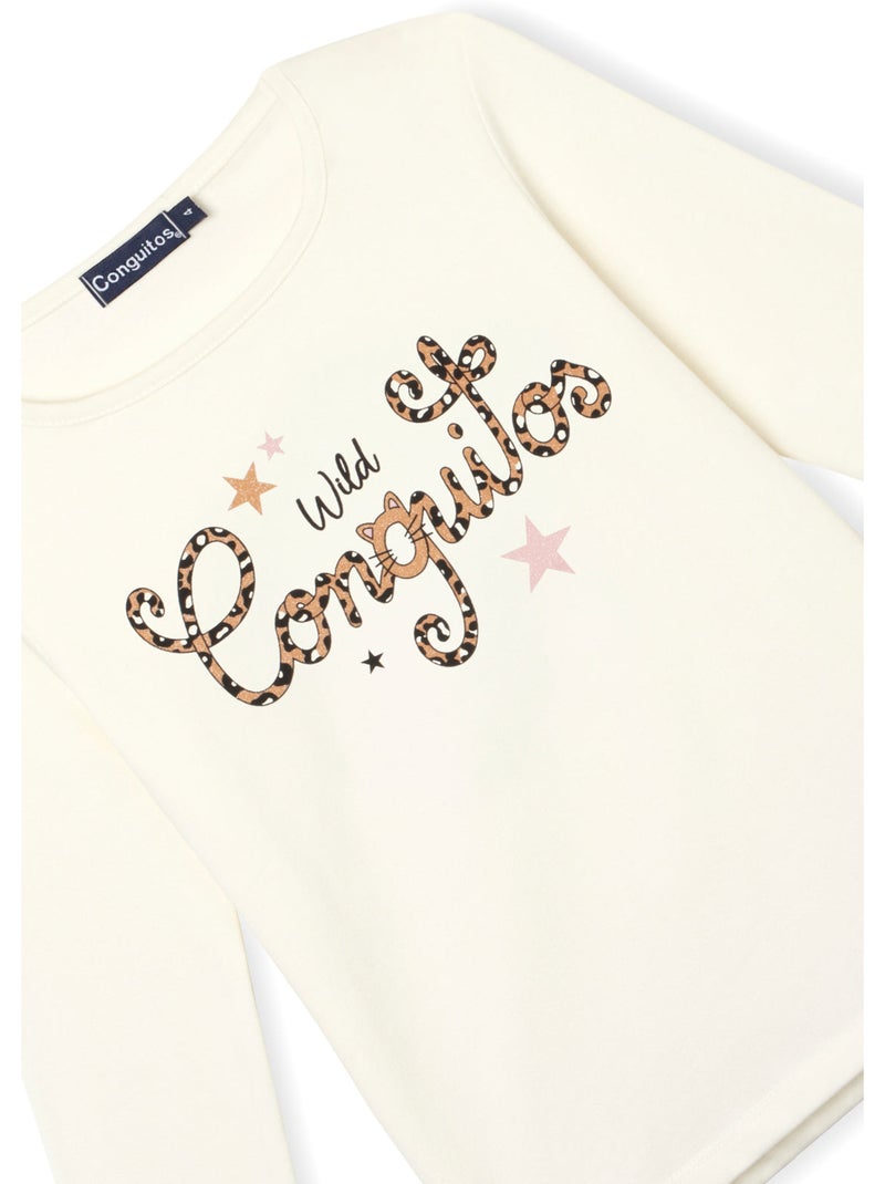 Camiseta conguitos Blanco - Kiabi
