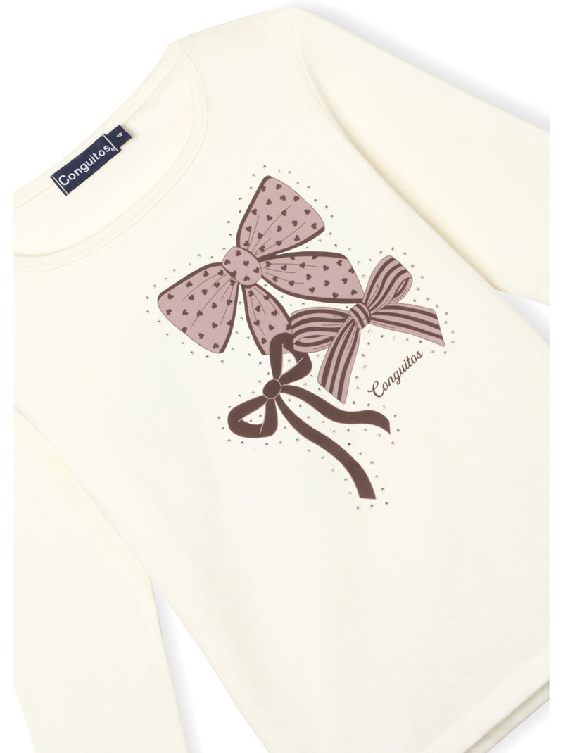 Camiseta conguitos Blanco - Kiabi