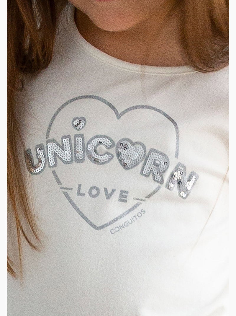 Camiseta conguitos Blanco - Kiabi