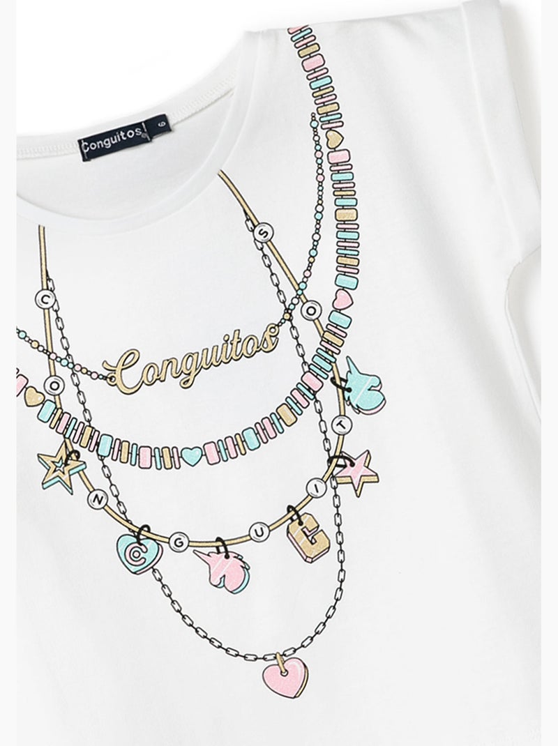 Camiseta conguitos Blanco - Kiabi