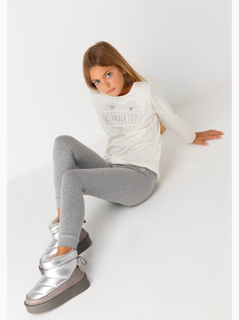Camiseta conguitos Blanco - Kiabi
