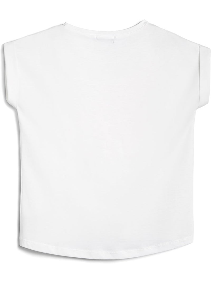 Camiseta conguitos coquette Blanco - Kiabi