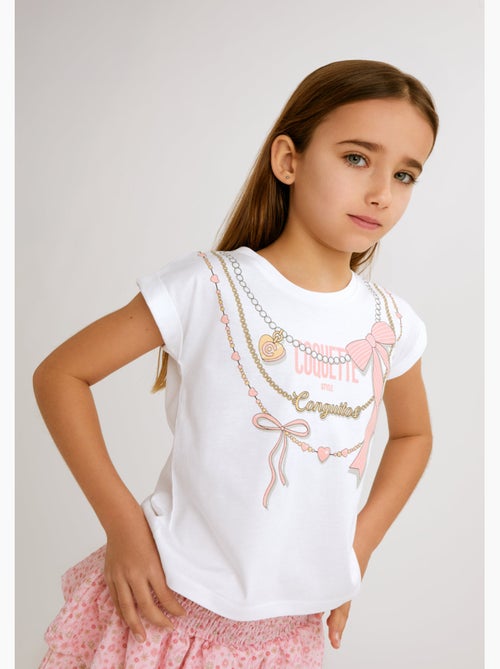 Camiseta conguitos coquette - Kiabi Camiseta conguitos coquette - Kiabi