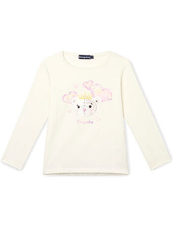 Camiseta conguitos estampado frontal