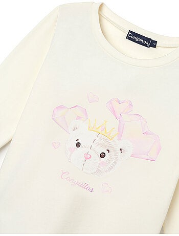 Camiseta conguitos estampado frontal