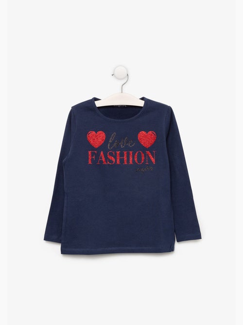 Camiseta conguitos larga - Kiabi