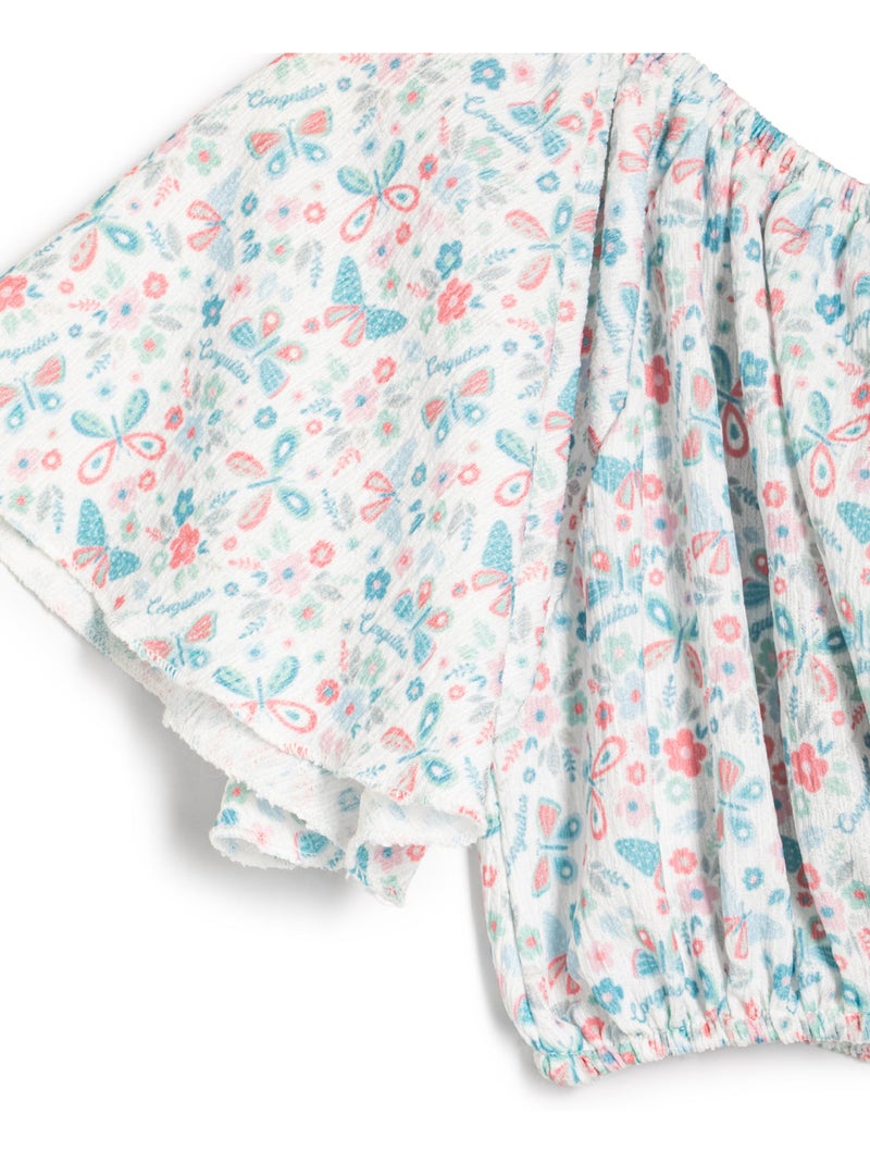 Camiseta conguitos manga hombro Multicolor - Kiabi