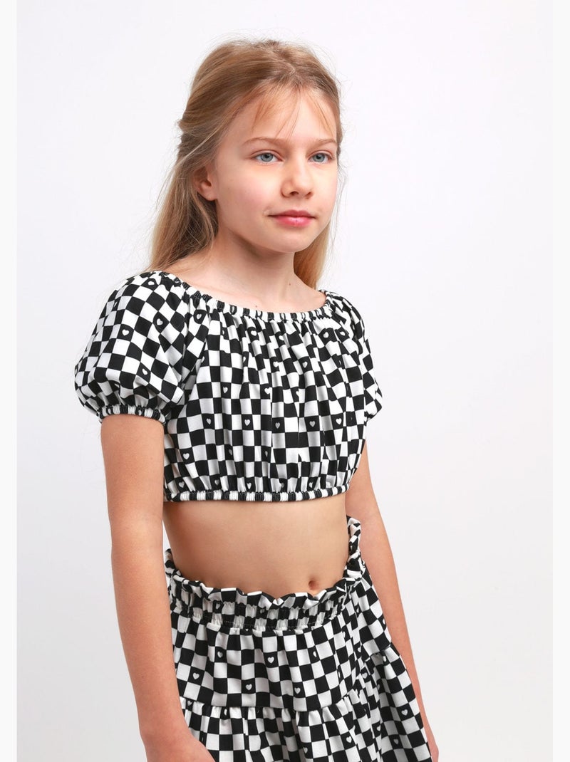 Camiseta conguitos Negro - Kiabi
