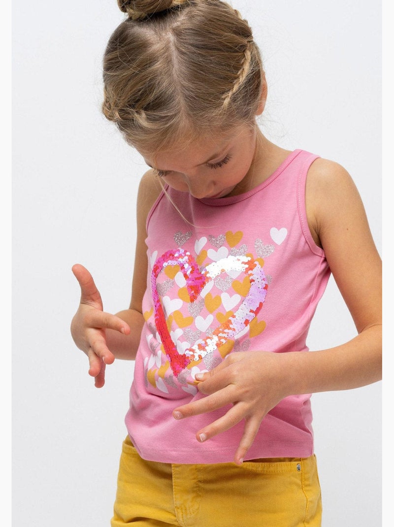Camiseta conguitos Rosa - Kiabi