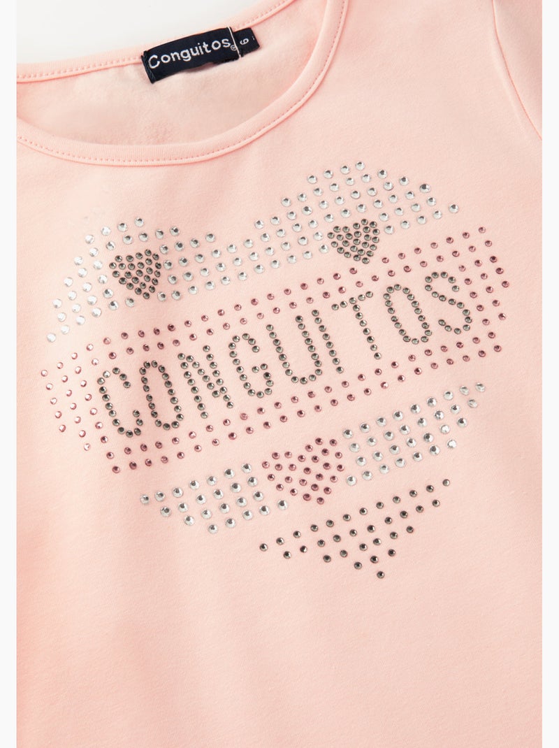 Camiseta conguitos Rosa - Kiabi