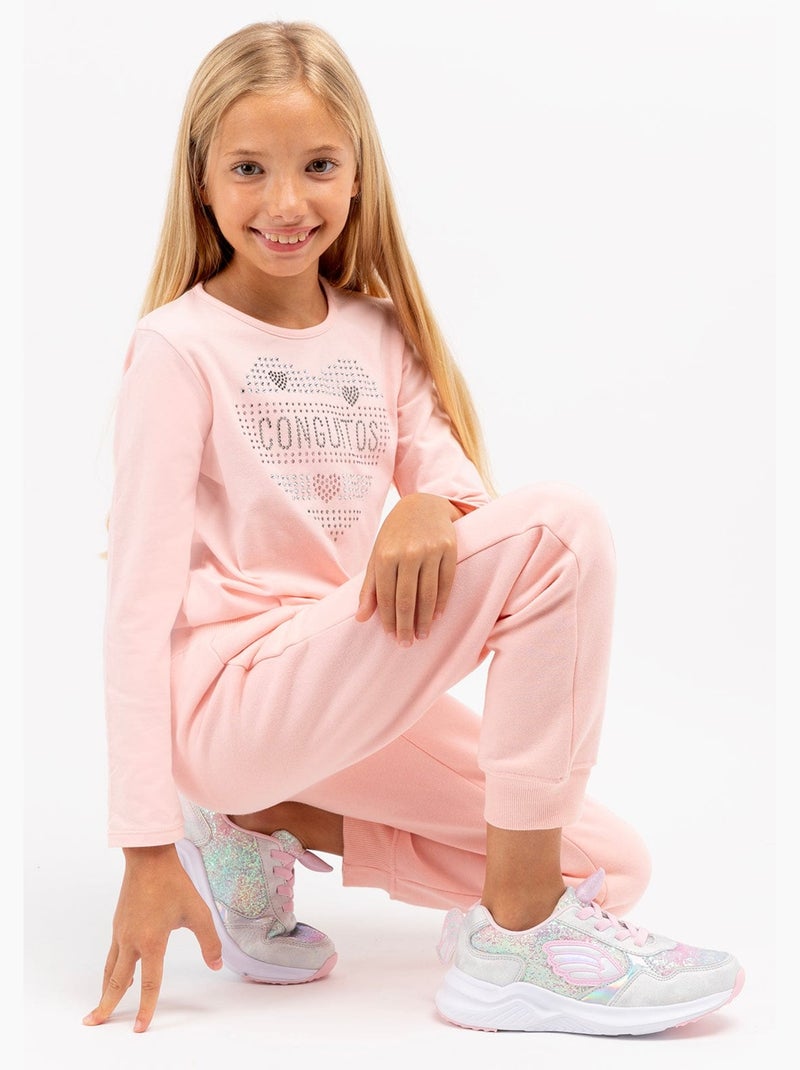 Camiseta conguitos Rosa - Kiabi